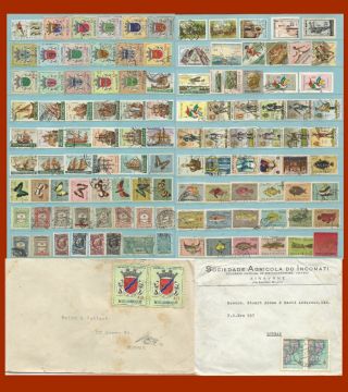 Mozambique Selection Of Part Sets Plus 2 Postal Use Covers Value 0295