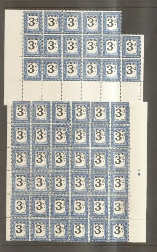 British Commonwealth - Older Blocks Of Stamps - South West Africa.