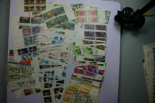 1558 - 10c Us Stamps In Plate Blocks,  Blocks And Large Plate Strips.  Fv= $155.  80