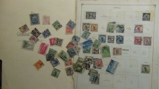 China Old Stamp Selection On Stock And Pages W/ 700 Or So Stamps