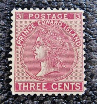 Nystamps Canada Prince Edward Island Stamp 13 Og H $30b Signed