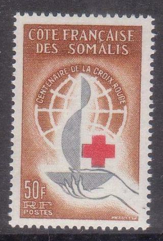Somali Coast 1963 100th Anniv.  Of Red Cross International Mnh C7781