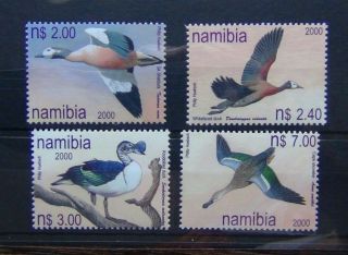 Namibia 2000 Ducks Of Namibia Set Mnh