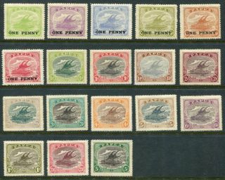 Papua 1916 - 31 Mh Lot To 5 Shillings 18 Stamps