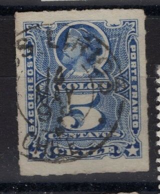 Chile Small Town Cancel Los Lirios On 5c Roulet