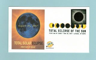 U.  S.  Fdc 5211 Cec/fm Cachet - The Total Eclipse Of The Sun