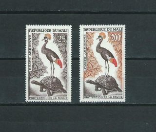 Mali 1963 Birds Sc C19 - C20 Mlh