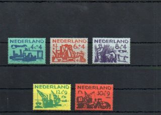Netherlands 1959 Mi 730 - 734 Mnh 15.  - Eu