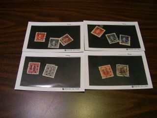 drbobstamps China & Stamp (Generally F - VF) Lot on Dealer Stock Cards 3
