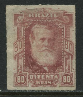 Brazil 1878 80 Reis No Gum