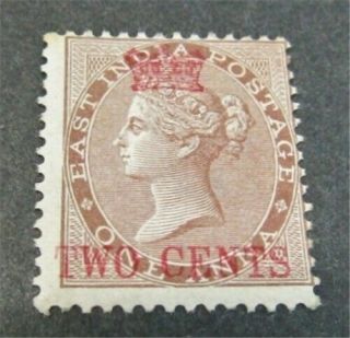 Nystamps British Straits Settlements Stamp 2 Og H $200