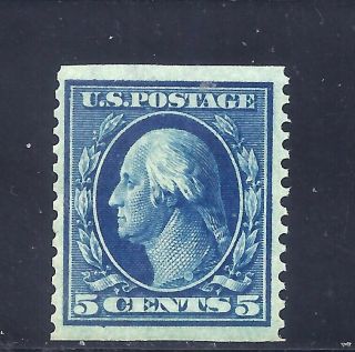 Us Stamps - 355 - Mnh - 5 Cent Washington Coil Issue - Cv $450