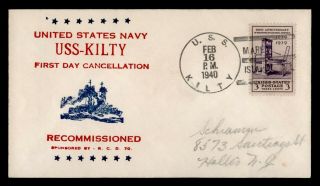 Dr Who 1940 Uss Kilty Navy Ship Recommissioned C130791