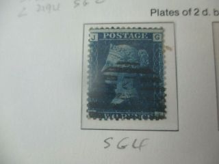 Uk Stamps: Penny Blue Variety - Great Item (g407)