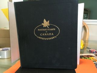 White Ace Postage Stamp Album Of Canada W/ Dustcover