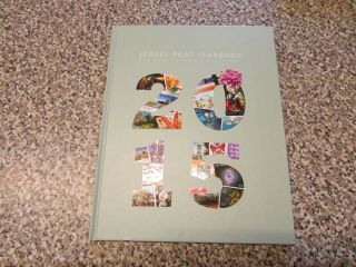 Jersey Post Yearbook = 2015 Complete ?? - Face Value Of Stamps In There = £84,
