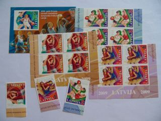 Stamps / Latvia /basketball European Championship / 2009