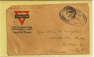 Canadian Wwi Ymca Soldier 