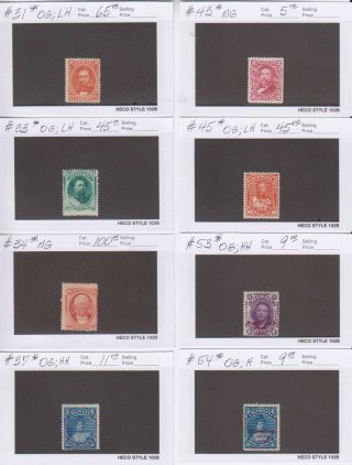 A6295: Hawaii Stamp Collection; Cv $520
