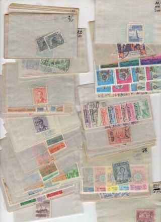 Iraq - Lovely Dealers Stock Of Stamps In Glassines -