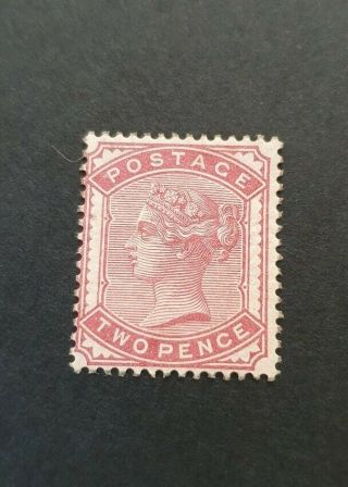 Gb Queen Victoria Sg 168 2d Pale Rose M/mint