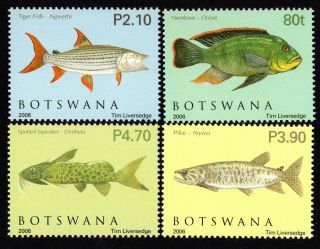 Botswana 2006 Group Of Stamps Mi 827 - 830 Mnh