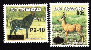 Botswana 2006 Group Of Stamps Mi 825 - 826 Mnh