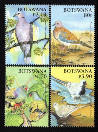 Botswana 2005 Group Of Stamps Mi 821 - 824 Mnh