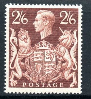 Sg476 2/6 Brown Unmounted (721/655)