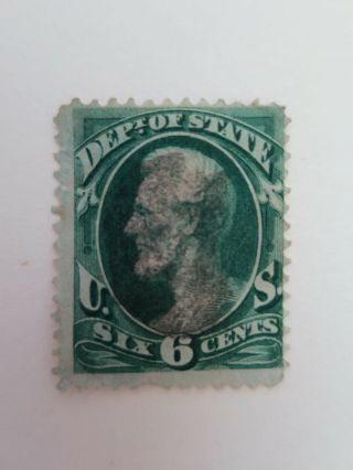 Usa Official Stamp Departement Of State Scott O60 Very Fine /ct3373