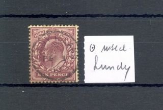 England - Local - 1912 - 6 D.  - - Edw Vii - - With Postmark = Lundy = Vf