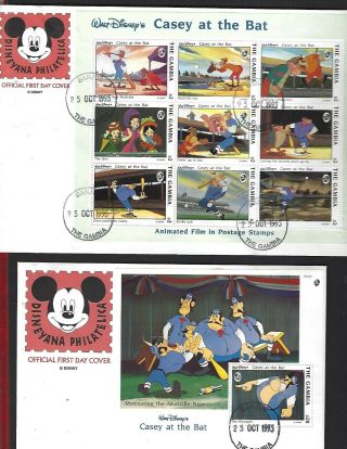 Gambia Sc 1441 - 2 (1993) Fdc 