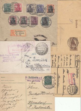 Germany - Colection Old Cards Or Covers - Very Good
