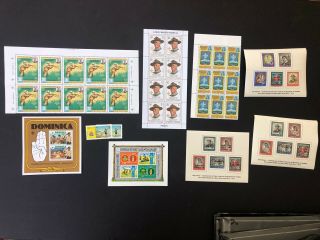 Trucial & Others Mnh Stamps And Sheets - Scouts