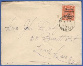 W602 - Ireland 1922 2d On Cover,  Swinford,  County Mayo Usa