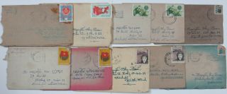 Vietnam Vc 1981 10 Military Covers From Cambodia Battlefield Against Khmer Rouge