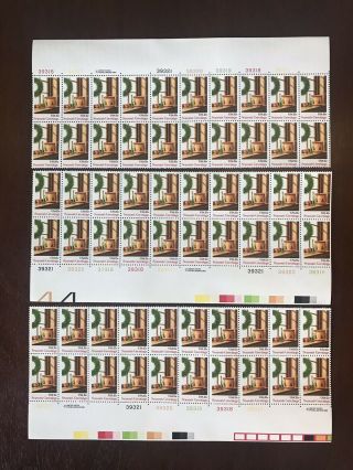 Usps 1980 15 Cent Stamp Season’s Grettings 3 Set Of 20=60 Stamps Mnh