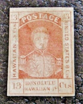 Nystamps Us Hawaii Stamp 11 Og H $300