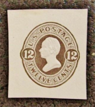 Nystamps Us Cut Square Stamp U195 H $390