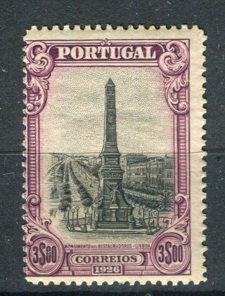 Portugal; 1926 Early Pictorial Issue Fine Hinged 3e.  Value