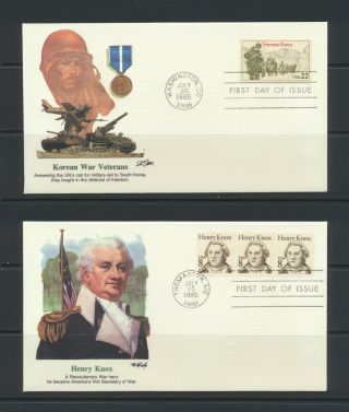 U.  S.  First Day Covers - C.  T.  O.  - Lot A - 111 (10)