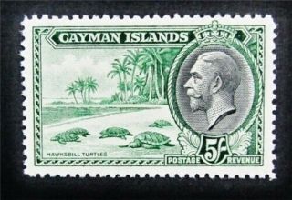 Nystamps British Cayman Islands Stamp 95 Og Nh $112