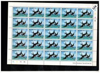 ,  25x Barbuda - Mnh - Birds - Full Sheet