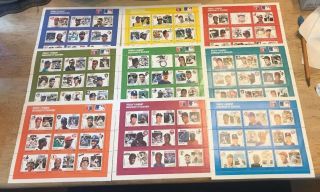 Major League Baseball In Stamps 1988/1989 Grenada Complete 81 Stamp Set W Book