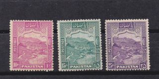 Pakistan 1948/57 Sc 41a/3a,  Perf.  12 Yvert 160€ N1575
