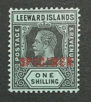 Momen: Leeward Islands Sg 54as 1913 Specimen Og H Lot 191692 - 451