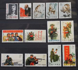 China Stamps,  4 Complete Sets,  1961 To 1965 4a