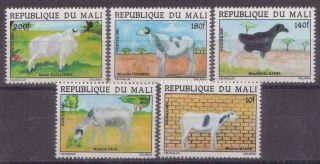 Mali 1981 Farm Animals Mnh C6796