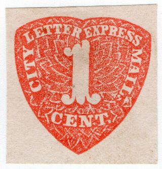 (i.  B) Us Local Post : City Letter Express 1c