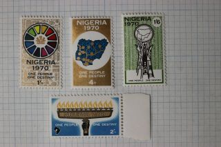 Nigeria Set Mnh Sc 235 - 238 Postage Stamp